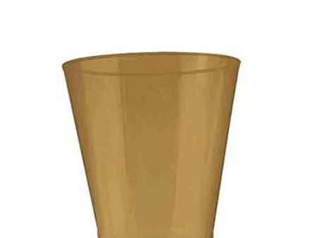 Gold Shot Glasses 2oz, 100pcs For Cheap