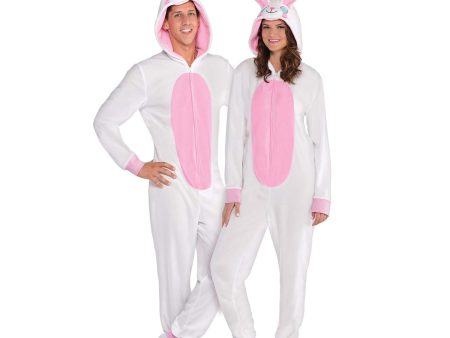 Adult Easter Bunny Zipster Costume For Sale