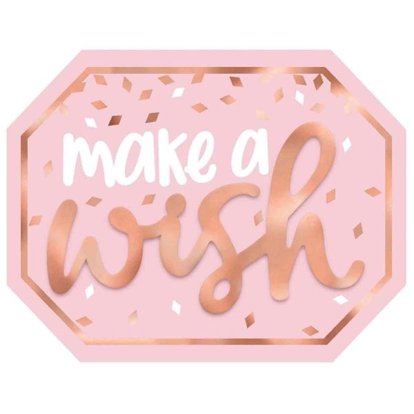 Blush Birthday Mini Message Cardboard Sign on Sale