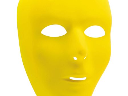 Adult Mask Full Face Yellow on Sale