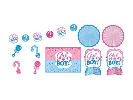 Baby Shower - Girl Or Boy? Room Decorating Kit Discount