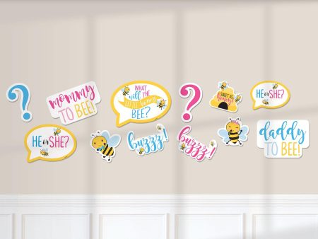 Baby Shower - What Will It Bee? Cutouts 12pcs Sale