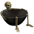 Boneyard Skeleton Bowl Plastic For Discount