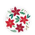 Christmas Wishes Plates 7in, 8pcs Cheap