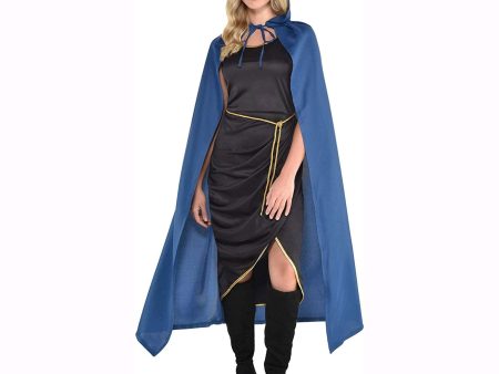 Adult Blue Slate Hooded Cape Cheap