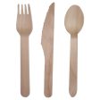 Always Sunny Wooden Cutlery 24pcs Hot on Sale