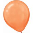 Orange Peel Pearl Latex Balloons 12in, 100pcs Sale