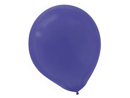 Purple Latex Balloons 12in, 15pcs For Discount