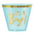 Baby Shower - Oh Baby Boy Hot Stamped Tumblers 30pcs Online Sale