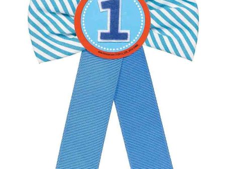 1st Birthday Boy Award Blue Ribbon For Discount