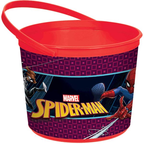 Spider-Man Webbed Wonder Plastic Favor Container For Sale