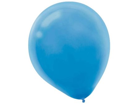 Powder Blue Latex Balloons 12in, 15pcs Cheap