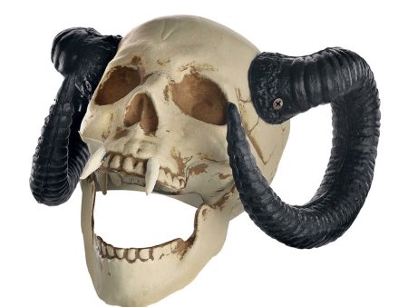 Adult Goat Demon Head Decoration For Sale