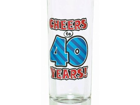 Shot Glass 40 Tall For Sale