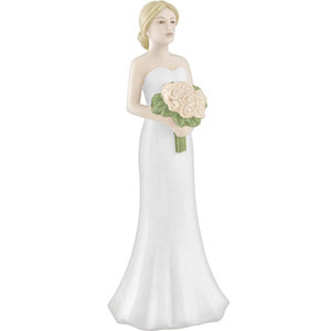 Blonde Bride Cake Topper For Cheap