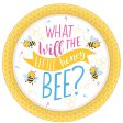 Baby Shower - What Will It Bee? Paper Plates 10.5in, 8pcs Hot on Sale