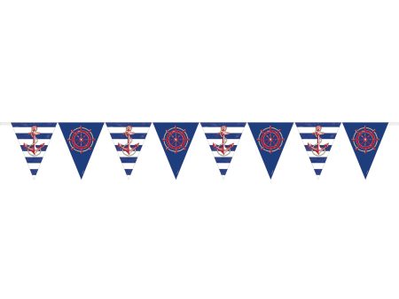 Anchors Aweigh Plastic Pennant Banner Online Hot Sale