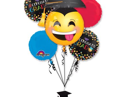 Awesome Grad Balloon Bouquet 5ct Online Sale