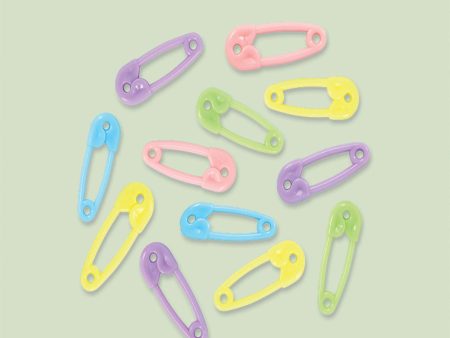 Baby Shower Safety Pin Favors - Neutral 24pcs Sale