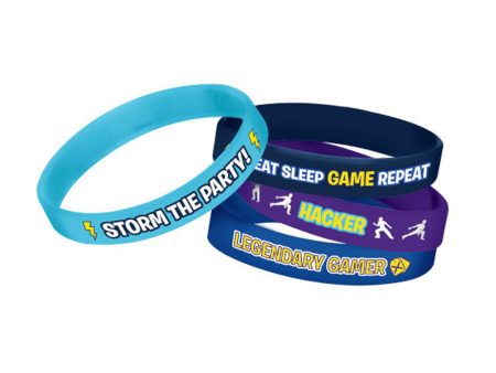 Battle Royal Rubber Bracelet Favors 4pcs Online Sale