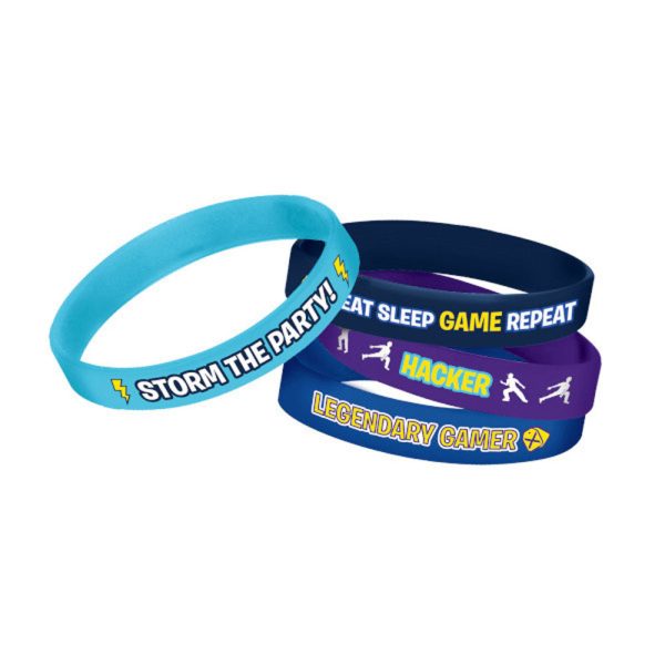 Battle Royal Rubber Bracelet Favors 4pcs Online Sale