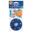 Blast Off Birthday Cupcake Cases & Picks 48pcs Hot on Sale