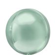 Mint Green Orbz Foil Balloon 38x40cm Fashion