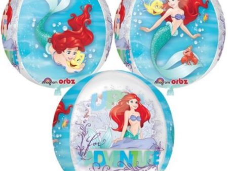 Ariel Dream Big Orbz Balloon 38x40cm For Discount