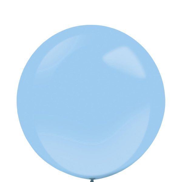 Powder Blue Standard Latex Balloons 24in, 4pcs Sale