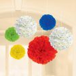 Balloon Bash Fluffy Tissue 6pcs Supply