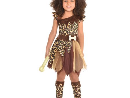 Toddler Cave Girl Costume For Discount