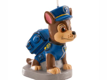 Paw Patrol Chase Decorative Candle  7cm Discount