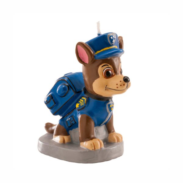 Paw Patrol Chase Decorative Candle  7cm Discount