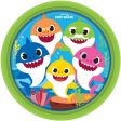 Baby Shark Paper Plates 9in, 8pcs Cheap