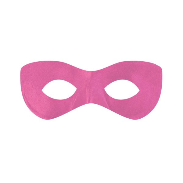 Adult Pink Superhero Mask Discount