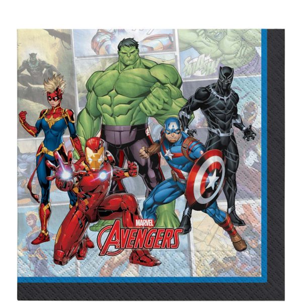 Marvel Powers Unite Lunch Tissues 16pcs Online