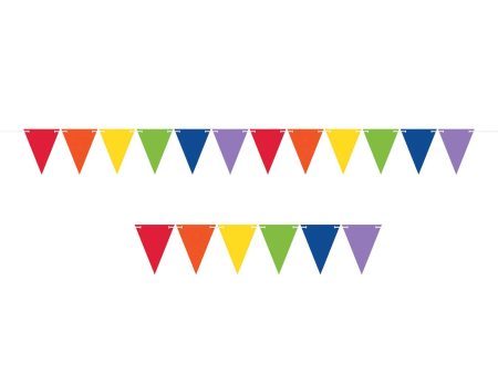 Assorted Mini Paper Pennant Banner Supply