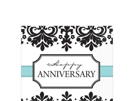 Always & Forever Happy Anniversary Beverage Tissue Discount