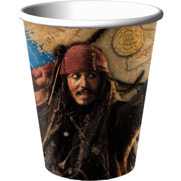 Pirates Of The Caribbean 9oz Cups 8pcs Online Hot Sale