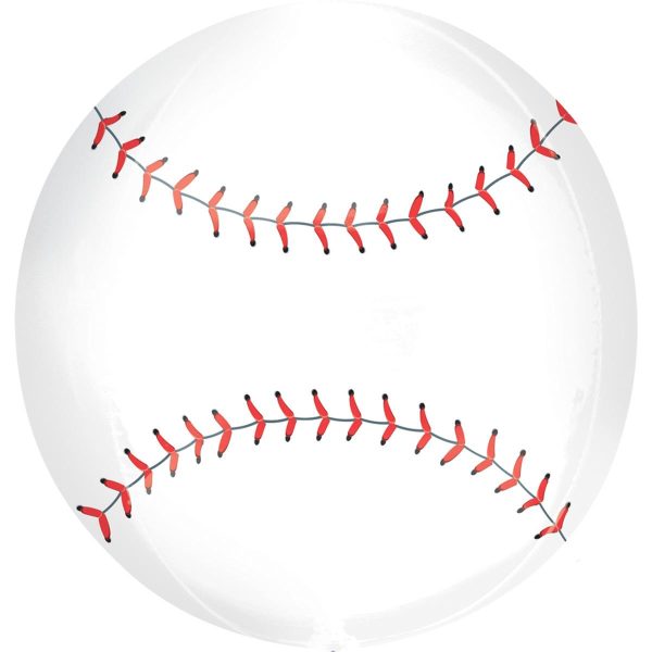 Baseball Orbz Foil Balloon 38x40cm Online Sale