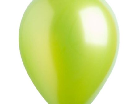 Kiwi Metallic Latex Balloons 11in, 50pcs Online Sale