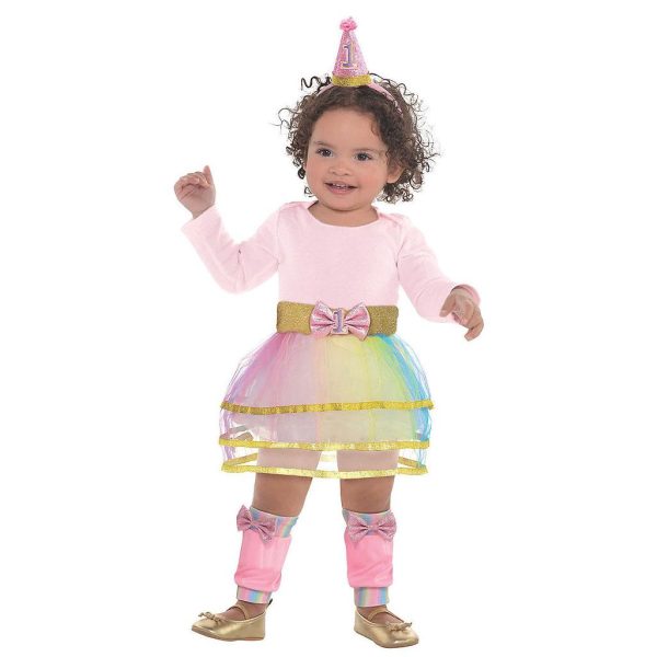 1st Birthday Girl Kit 3pcs Fashion