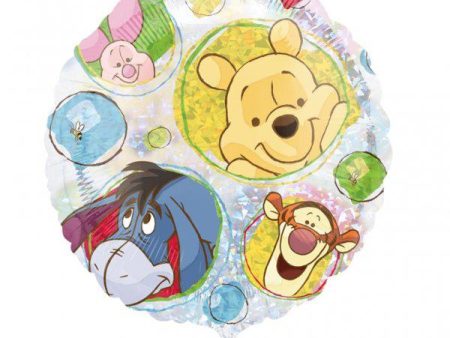 Winnie The Pooh Holographic Foil Balloon 18in For Discount