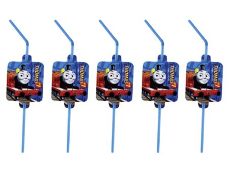 Thomas And Friends Straws 8pcs on Sale