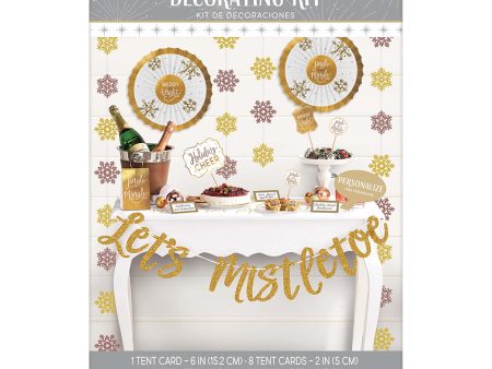 Christmas Let s Mistletoe Buffet Decorating Kit Discount