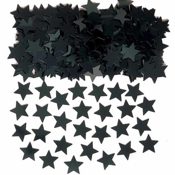 Black Stardust Metallic Confetti 14g Online Sale