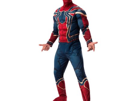 Adult Iron-Spider Infinity War Deluxe Costume Online Hot Sale