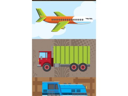 Trucks Planes Jumbo Sticker Fashion