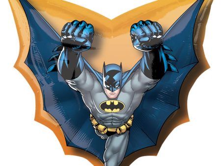 Batman Cape Shape Foil Balloon 28 x 27in Hot on Sale