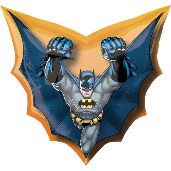 Batman Cape Shape Foil Balloon 28 x 27in Hot on Sale